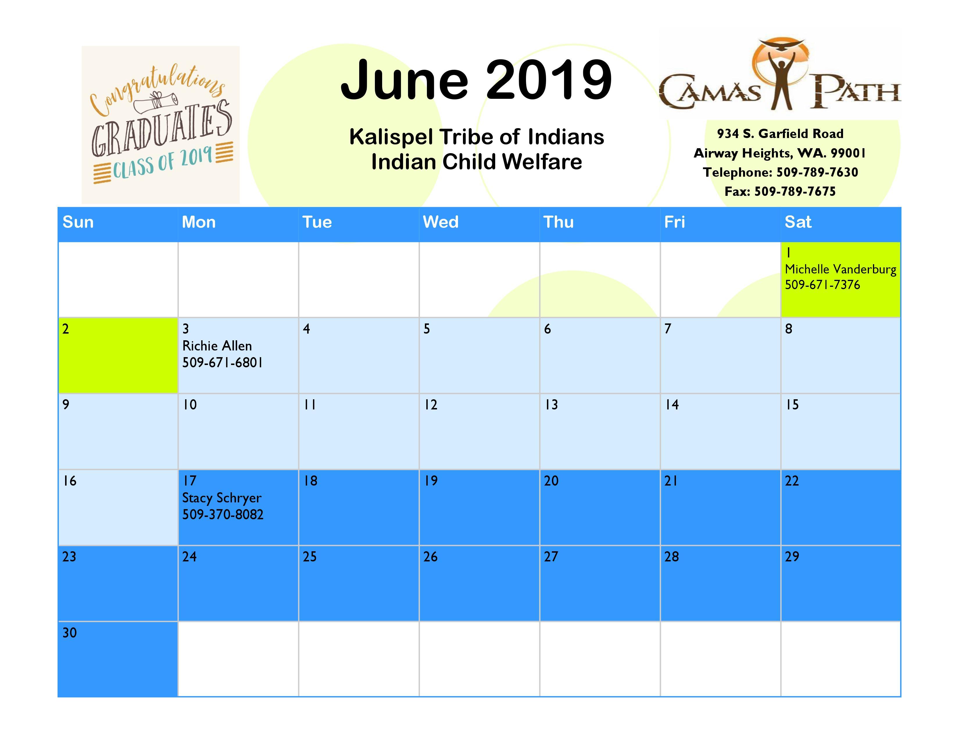 Icw June On Call 2019