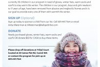 Sponsor a Child in Need of Warm Clothing
