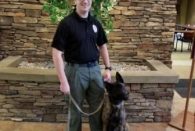 K9 Unit Visits Camas Center