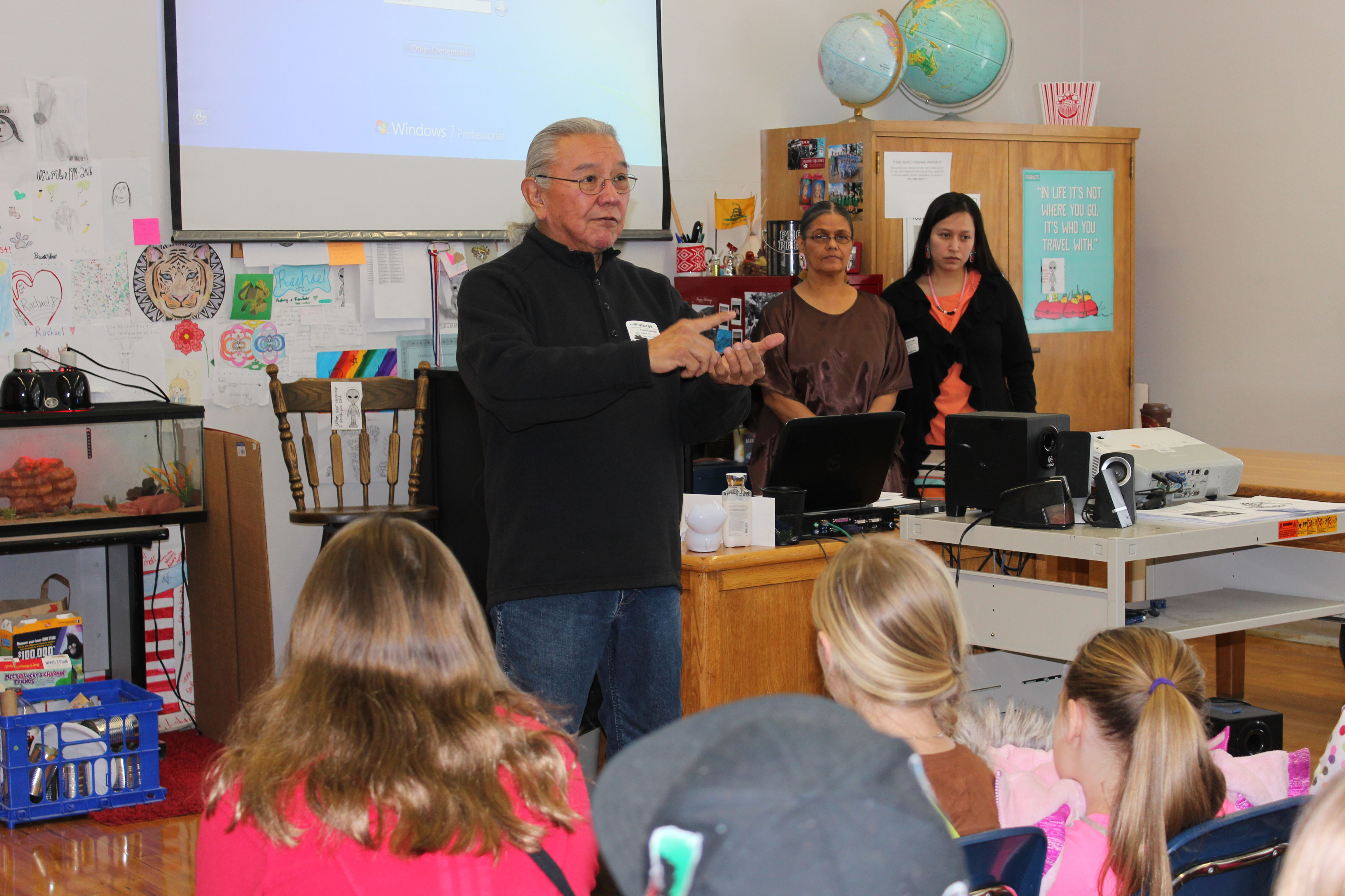 Cultural Presentation at West Valley City School